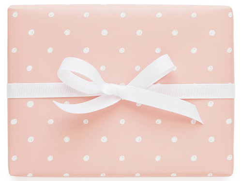 Rose Dot Wrapping Paper Roll