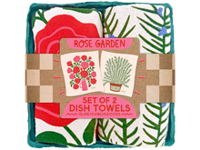 Rose Garden Tea Towel Set of 2