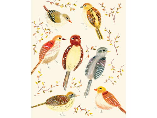 Birds Art Print, 8x10