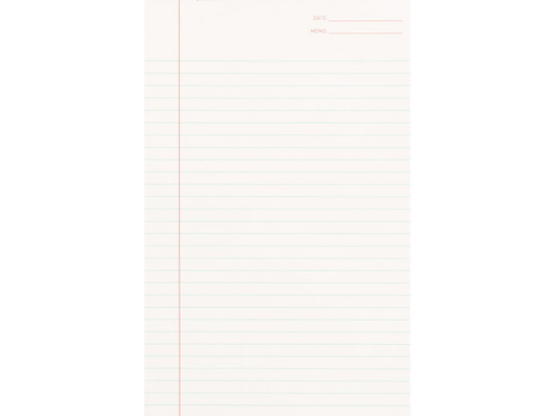 Lined Notepad