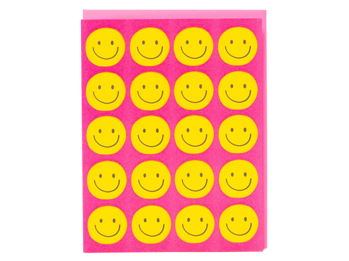 Smiley Faces Repeat, Single Card