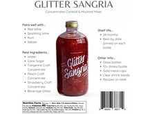 Glitter Sangria Cocktail Syrup