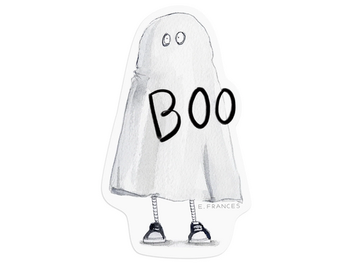 Scary Ghost Sticker