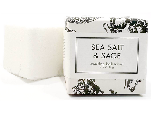 Sea Salt & Sage Sparkling Bath Tablet