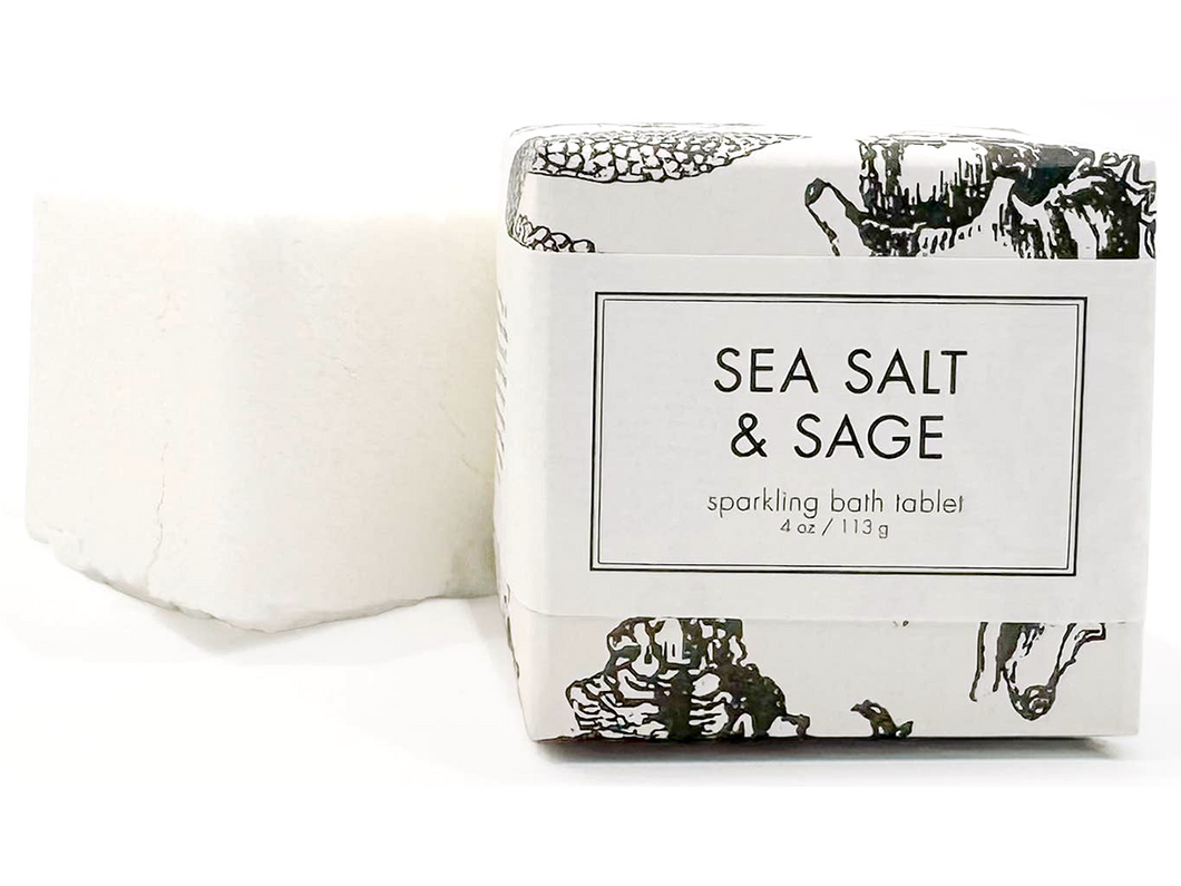 Sea Salt & Sage Sparkling Bath Tablet