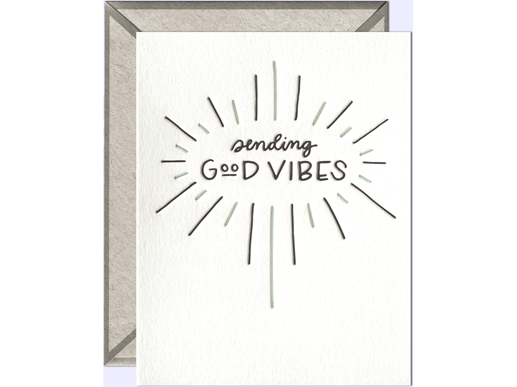 Sending Good Vibes, Single Card