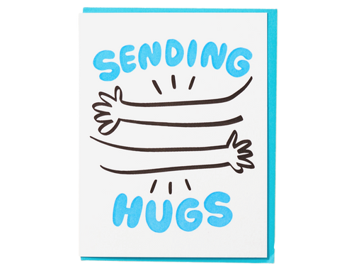 Sending Hugs, Single Card