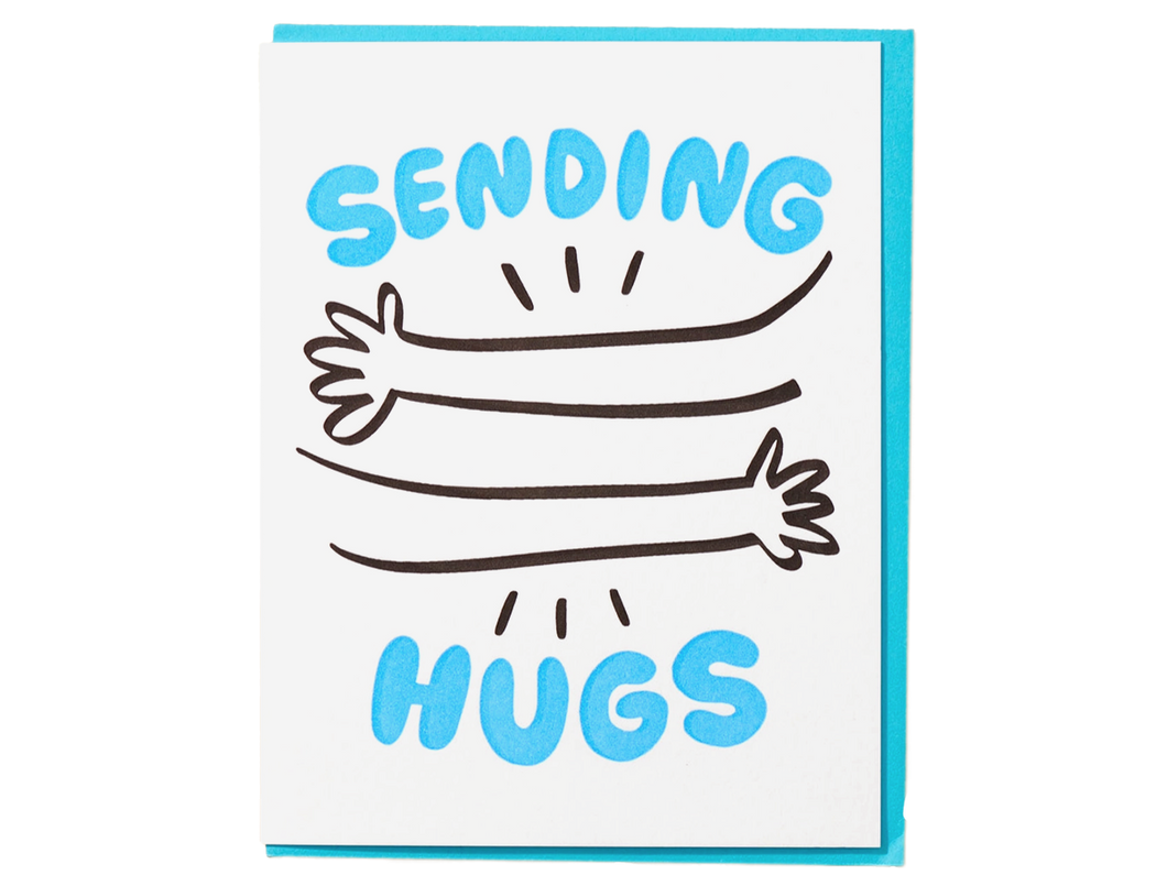 Sending Hugs, Single Card