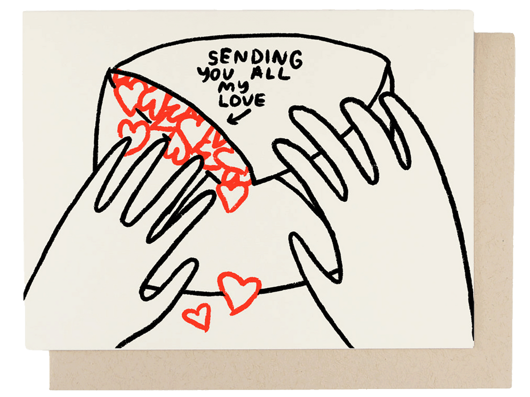 Sending You All My Love, Single Card