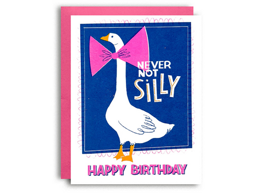 Silly Goose Birthday, Single Card
