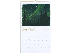 2026 Land & Sky Landscapes Wall Calendar