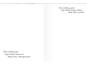 Slow Noticing Drawing Journal