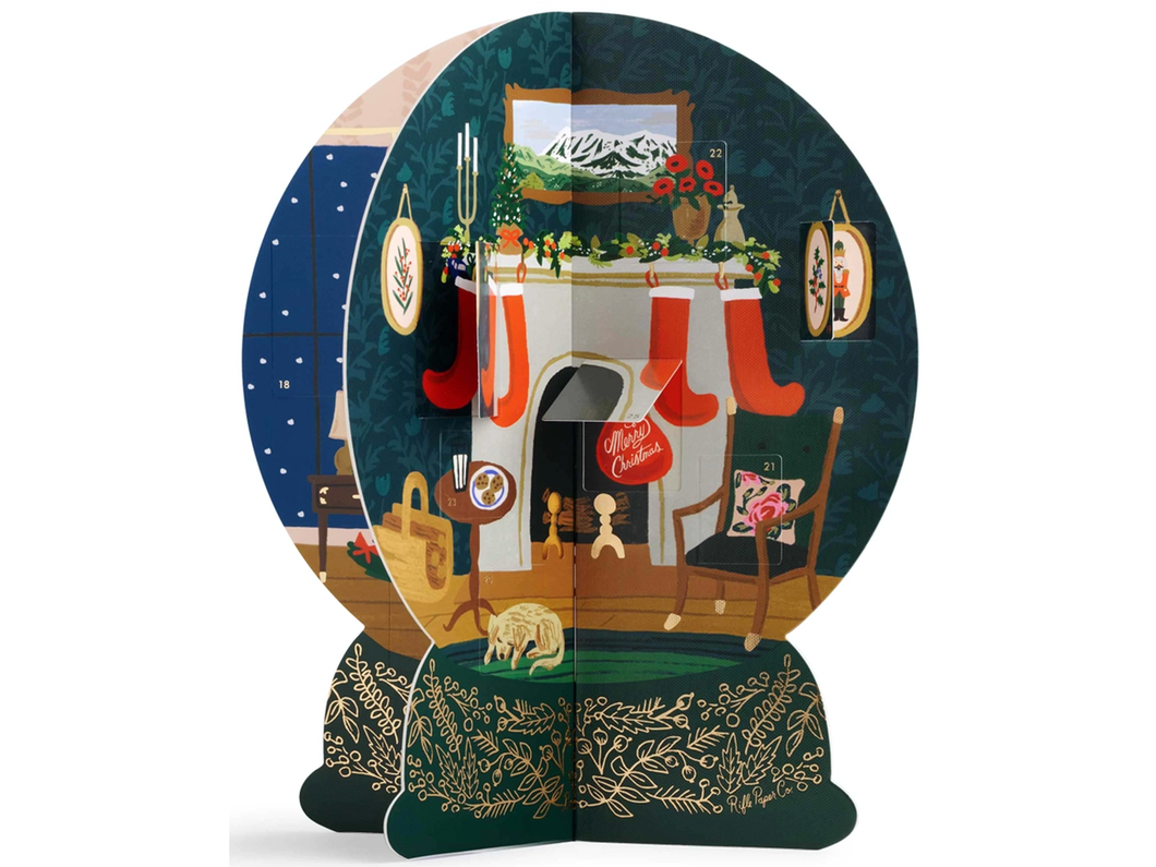 Snow Globe Advent Calendar