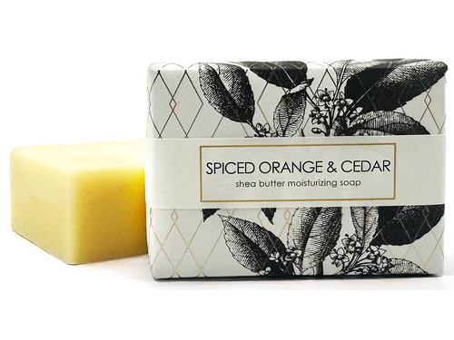 Spiced Orange & Cedar Shea Butter Soap