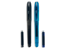 Splendid Fountain Pen, Set of 2, Black & Blue