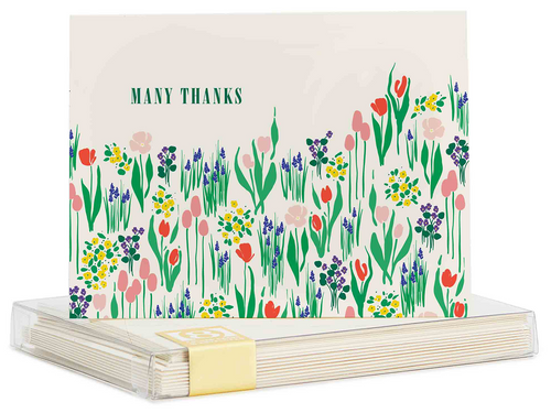 Spring Meadow Thanks, Boxed Set of 8
