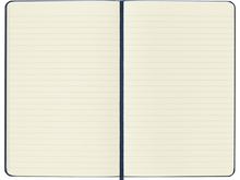 Medium Hard Cover Squared Notebook, Sapphire Blue