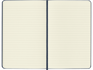 Medium Hard Cover Squared Notebook, Sapphire Blue