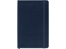 Medium Hard Cover Squared Notebook, Sapphire Blue