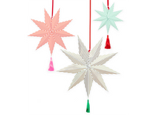 Stripe Star Decorations