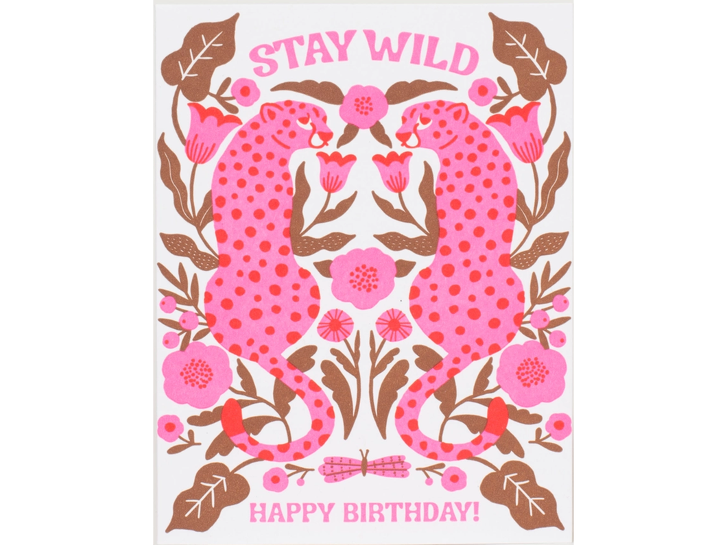 Stay Wild Birthday, Single Card