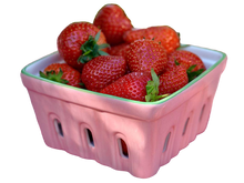 Strawberry Ceramic Punnet