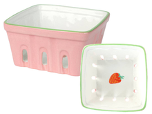 Strawberry Ceramic Punnet