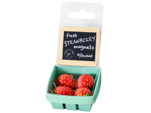 Strawberry Magnets, Set of 4