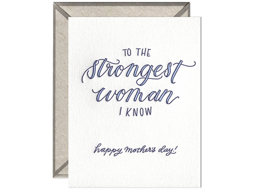 Strongest Woman I Know, Single Card