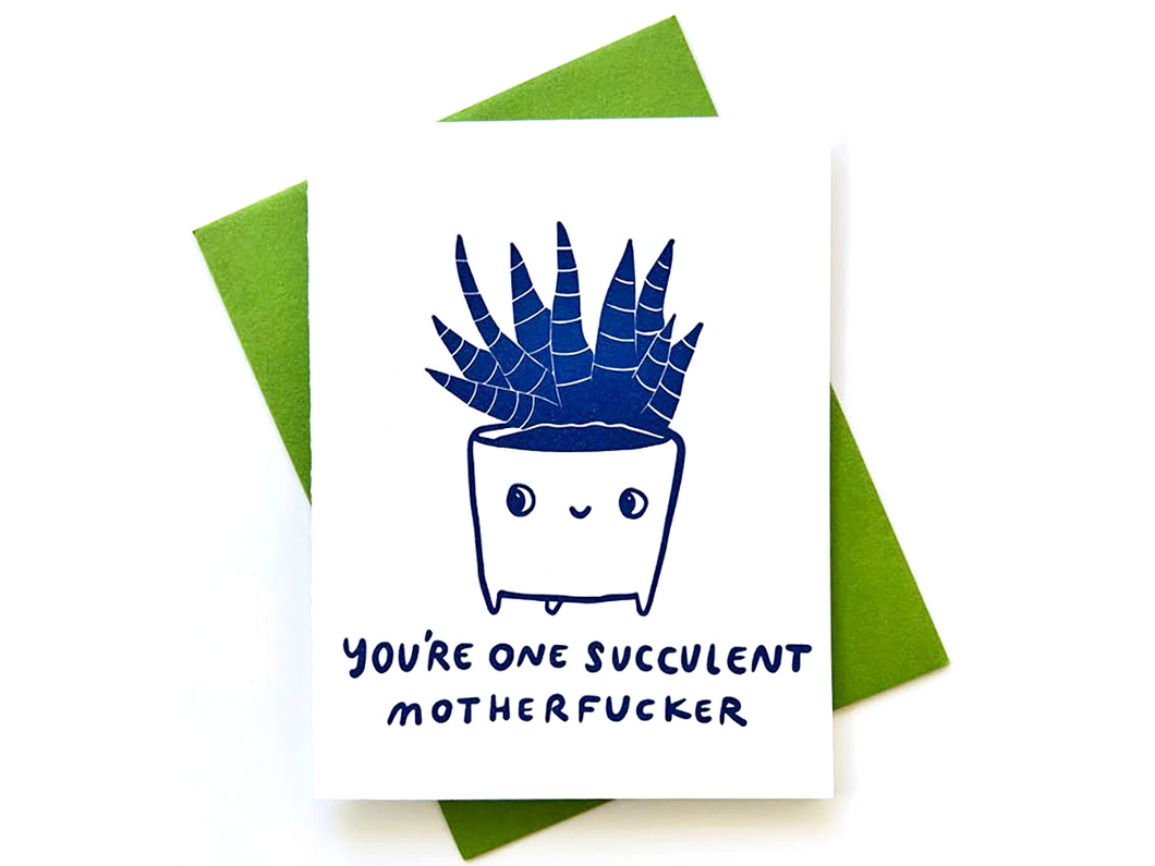 Succulent Mofo, Single Card