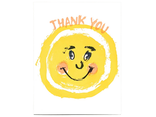 Sunny Thank You, Single Card
