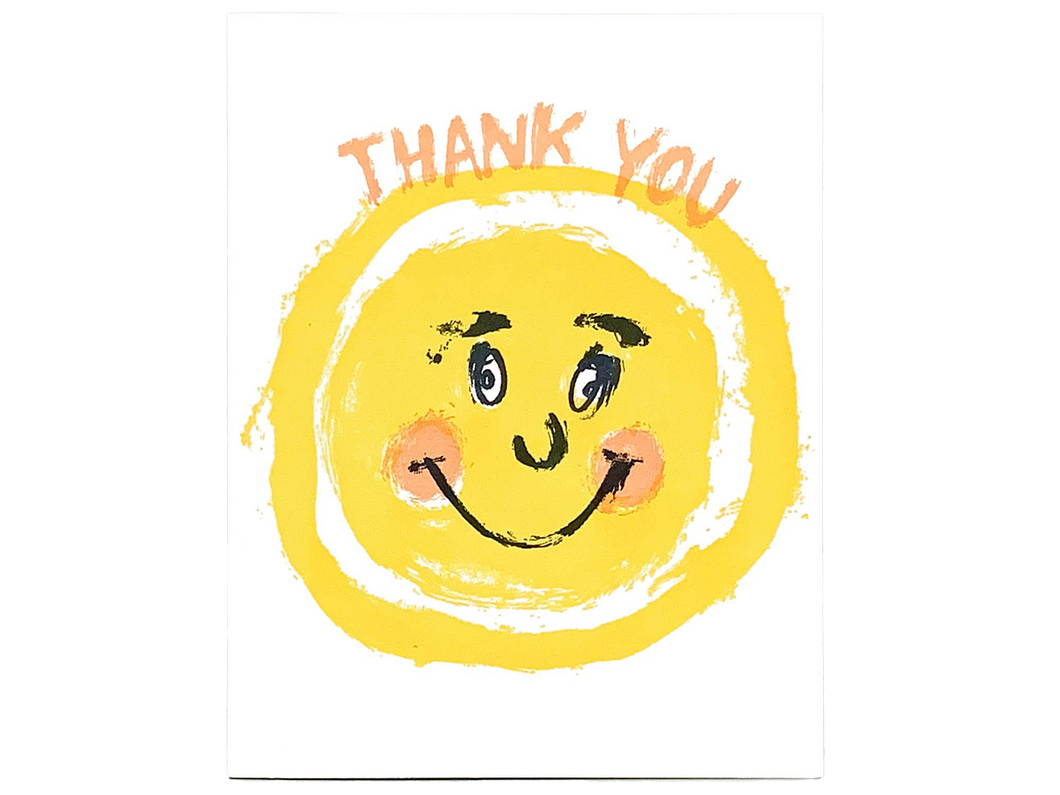 Sunny Thank You, Single Card