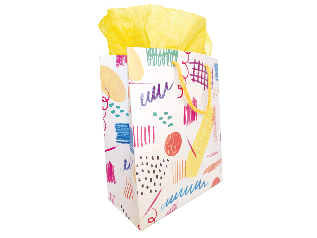 Sketchy Doodle Gift Bag