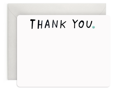 Thank You Flat Notecards, Set of 8