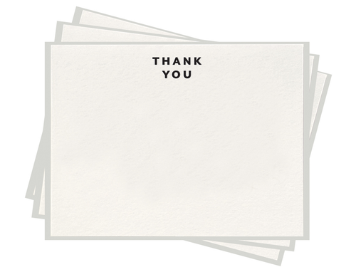 Thank You Flat Notes, Boxed Set of 8