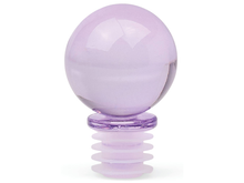 The Moony Glass Bottle Stopper, Lilac