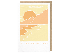 Thinking of You Scenery, Single Card