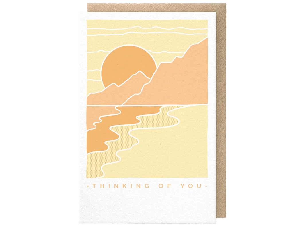Thinking of You Scenery, Single Card