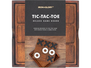 Tic-Tac-Toe, Wooden Game