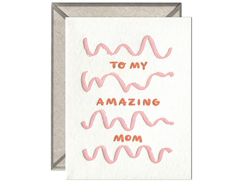 To My Amazing Mom, Single Card