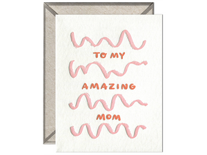 To My Amazing Mom, Single Card
