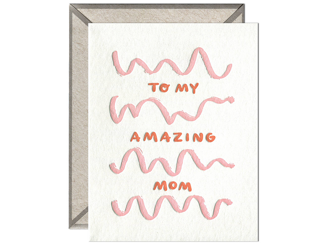 To My Amazing Mom, Single Card