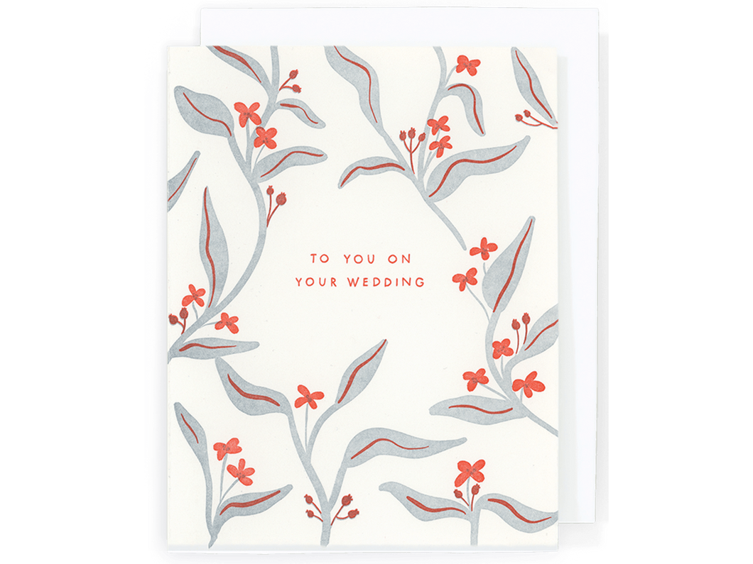 To You on Your Wedding, Single Card