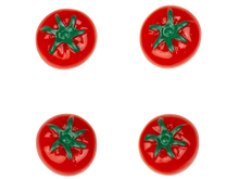 Tomato Magnets, Set of 4