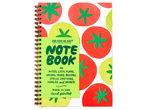 Tomato Spiral Notebook