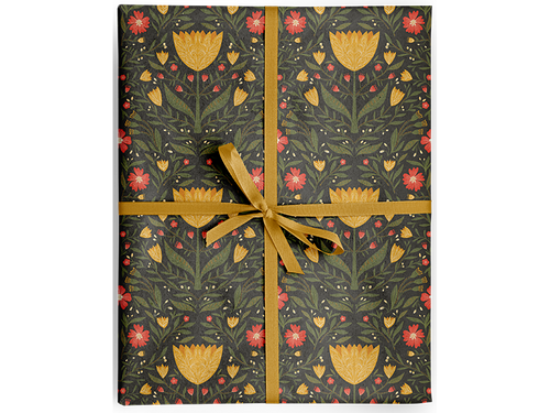 Tulip Garden Wrap, Set of 3 Sheets