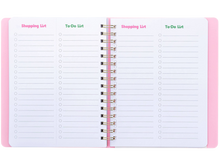 Undated Blue Floral To Do Planner