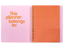 Undated Blue Floral To Do Planner