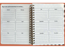 Flower Power Undated Planner