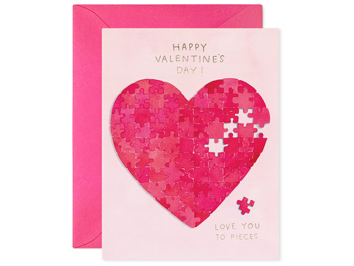 Heart Puzzle, Single Card